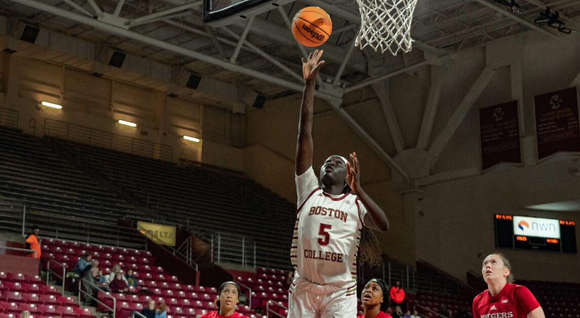 Gakdeng started all 33 games this season for the Eagles. (Kenneth Chen / Heights Staff)