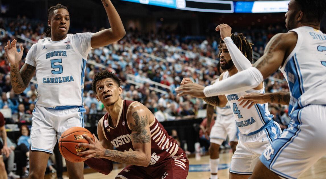 BC committed 13 turnovers on Wednesday.(Photo Courtesy of Evan Harris)