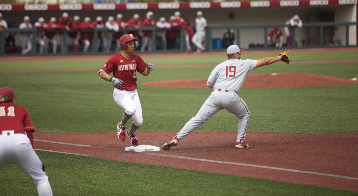 Florida State posted 10 runs in the sixth inning alone to propel the Seminoles to victory. (Aditya Rao / Heights Staff)