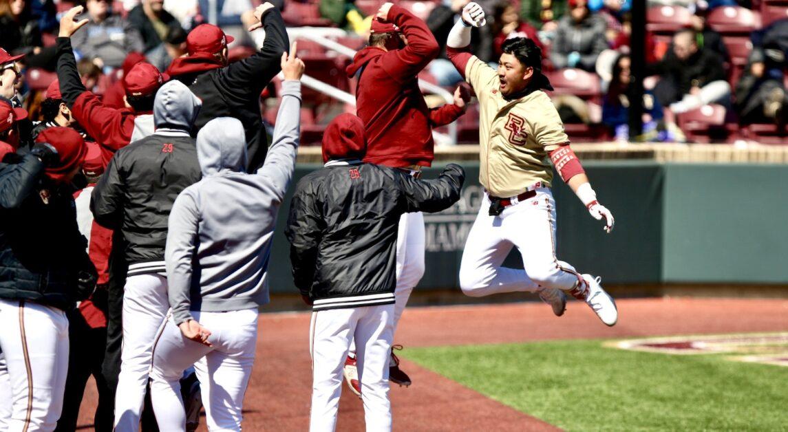 BC’s 24 runs marked its most it's ever scored in an ACC game. (Aditya Rao / Heights Staff)