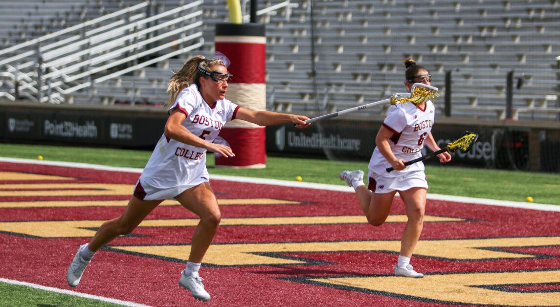The Eagles, who recorded 36 total shots, outscored Syracuse 7–2 in the final quarter. (Callie Oxford / Heights Editor)