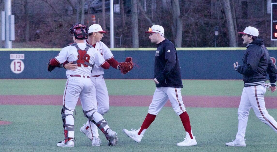 BC used seven different pitchers in Tuesday’s game. (Alina Chen / Heights Staff)