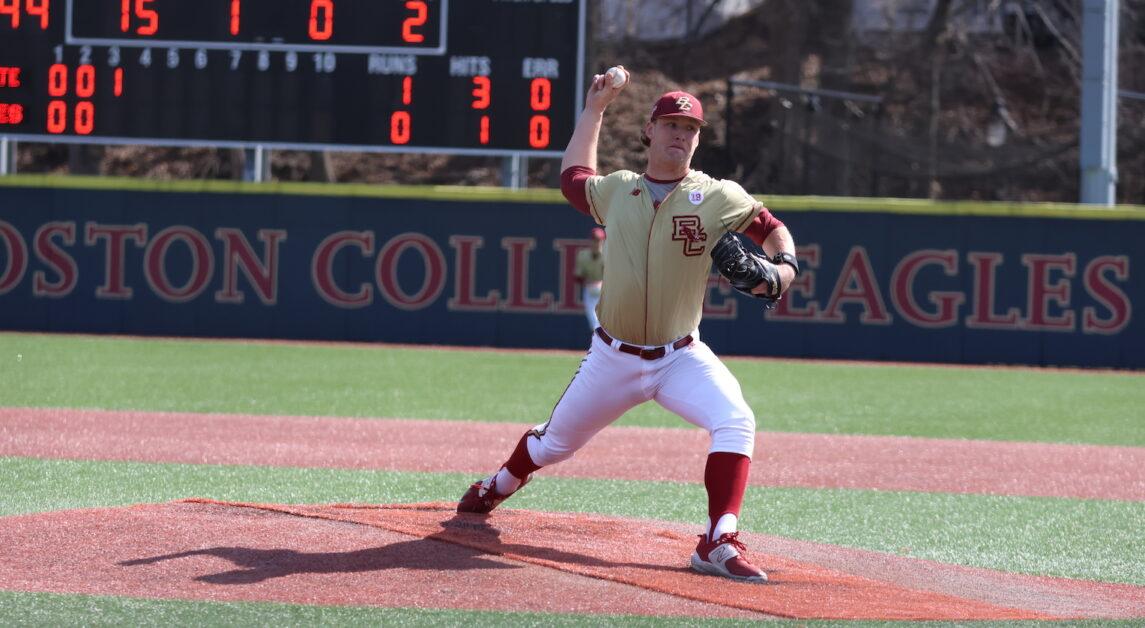 With their series sweep of Villanova, the Eagles clinched a spot in the 2023 ACC Tournament. (Kellen Davis / Heights Staff)
