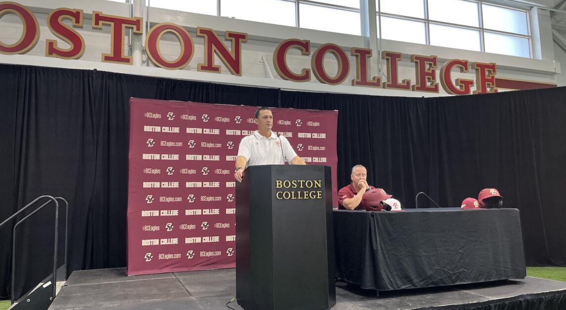 “The Power Is in the Institution”: Interdonato Brings Hustle and Heart as BC’s New Baseball Coach 