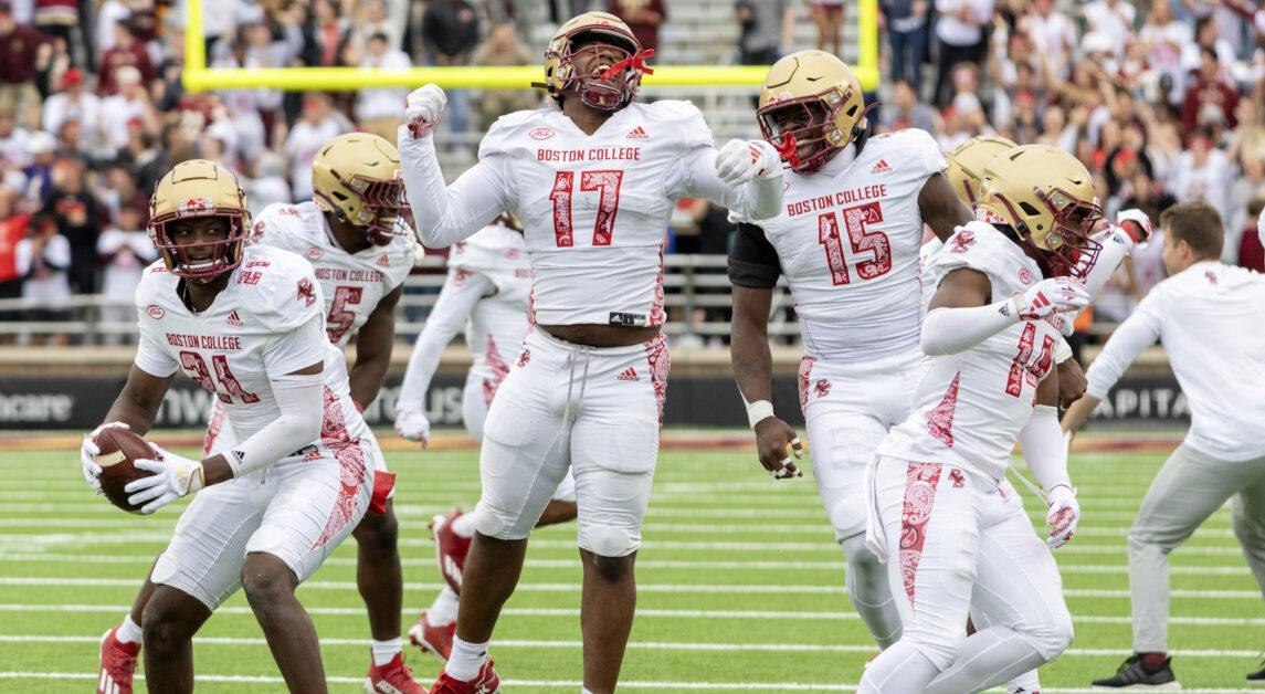 BC returns to Alumni Stadium for its third ACC matchup of the year on Saturday. (Kellen Davis / Heights Staff)