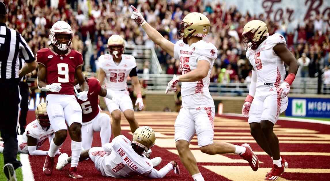 BC defeated Louisville last season 34–33. (Aditya Rao / Heights Staff)