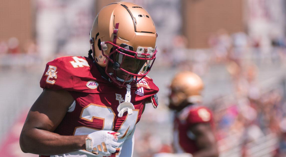 Boston College football has not lost to Holy Cross since 1978. (Chris Ticas / Heights Editor)