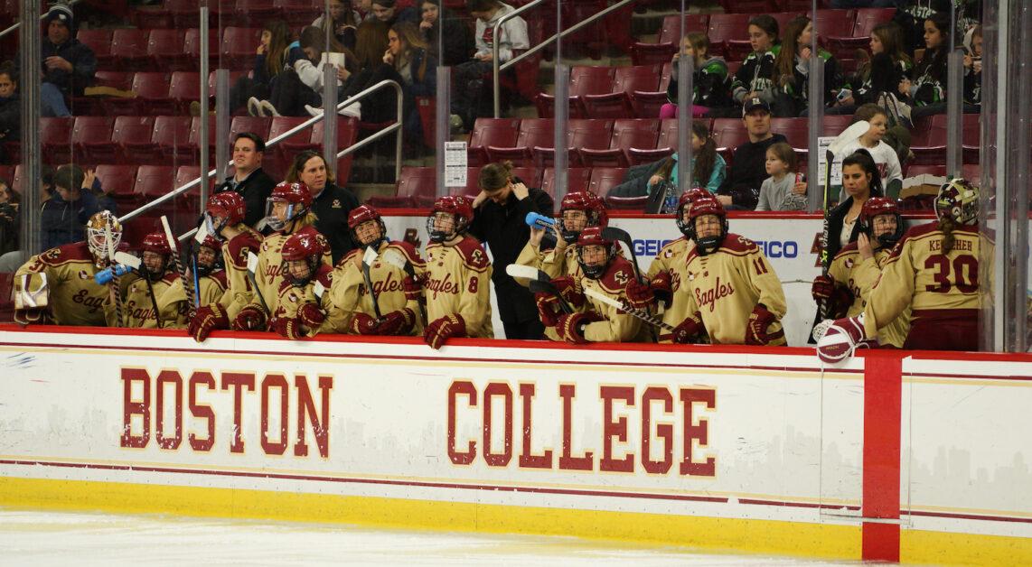 BC went 20–15–1 overall in the 2022–23 season. (Nicole Wei / Heights Staff)
