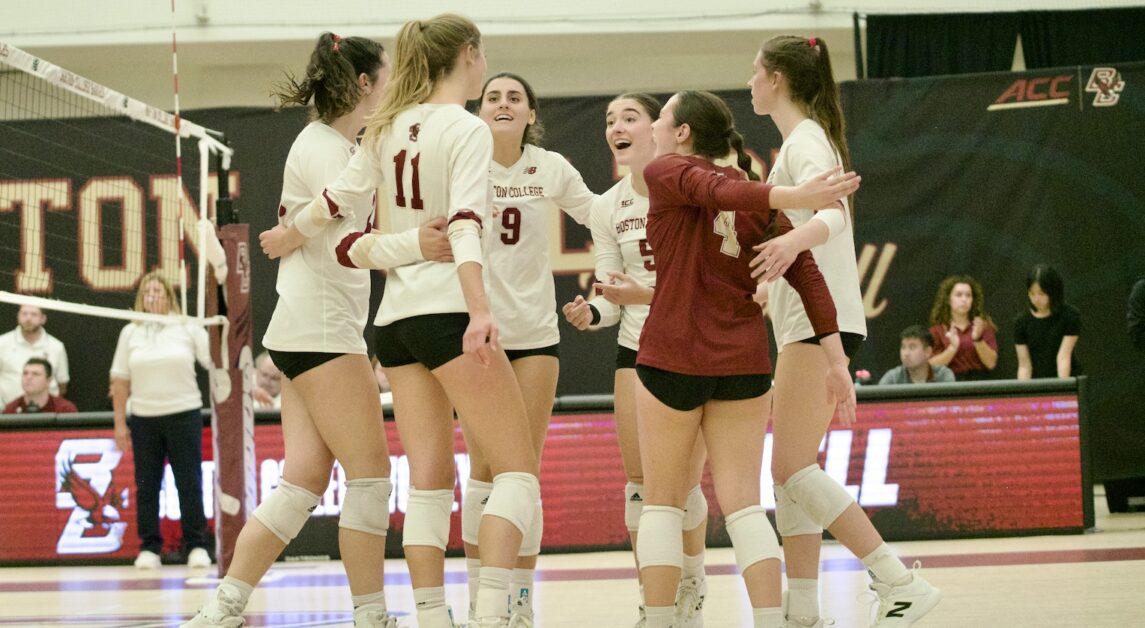 In their last seven wins, BC has not dropped a single set. (Alina Chen / Heights Staff)