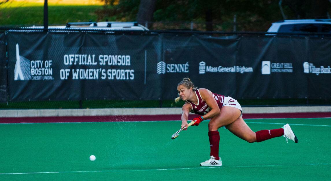 The win marked BC’s largest road shutout since 2018. (Nicole Wei / Heights Staff)