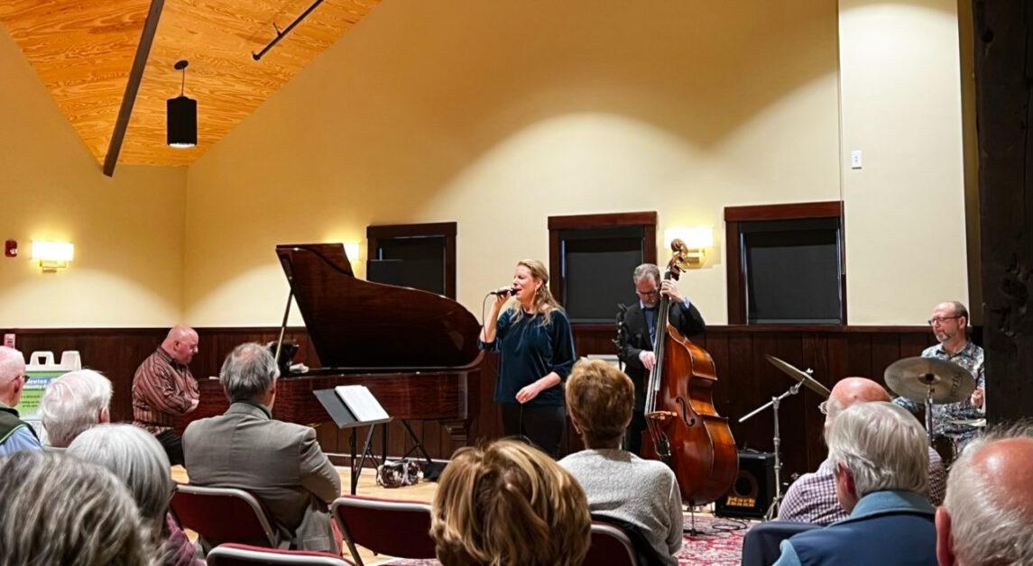 The quartet performed a variety of songs for attendees during the concert on Saturday afternoon. (Brendan O'Friel / Heights Staff)
