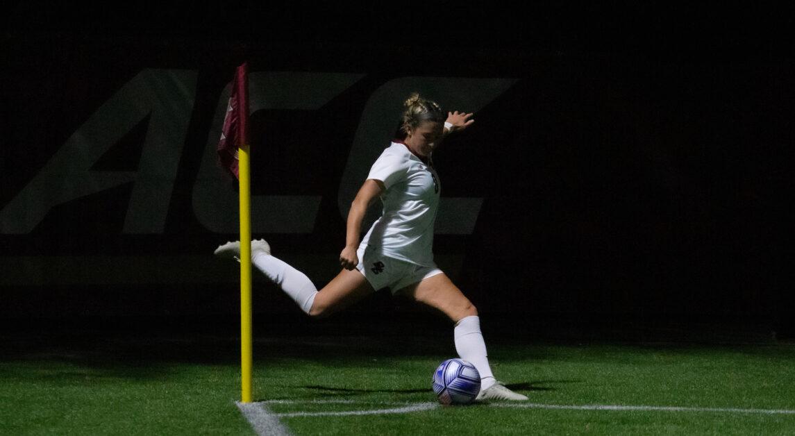 BC held Dartmouth to zero goals in the second half. (Nicole Wei / Heights Staff)
