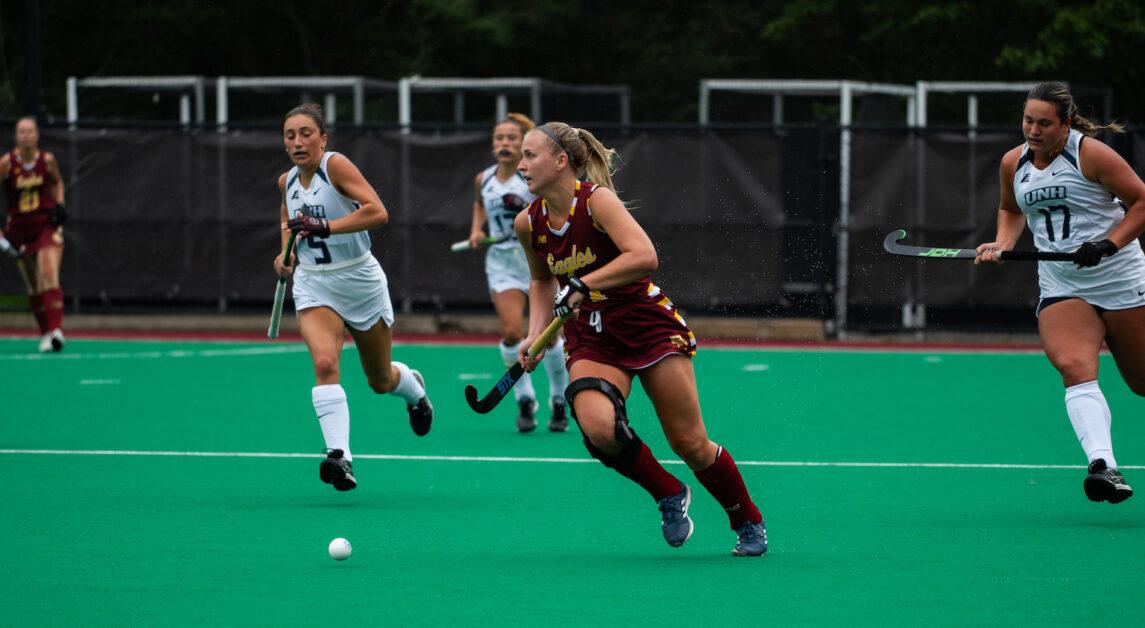 BC had 17 shots on goal compared to the Wildcats’ two. (Matthew Mao / Heights Contributor)