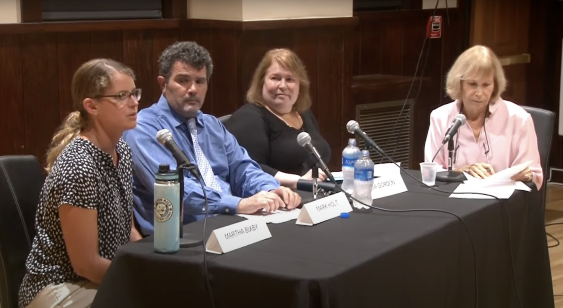 The candidates discussed their top priorities for the city, but conversation steered toward zoning during both debates. (Ella Song / Heights Editor)