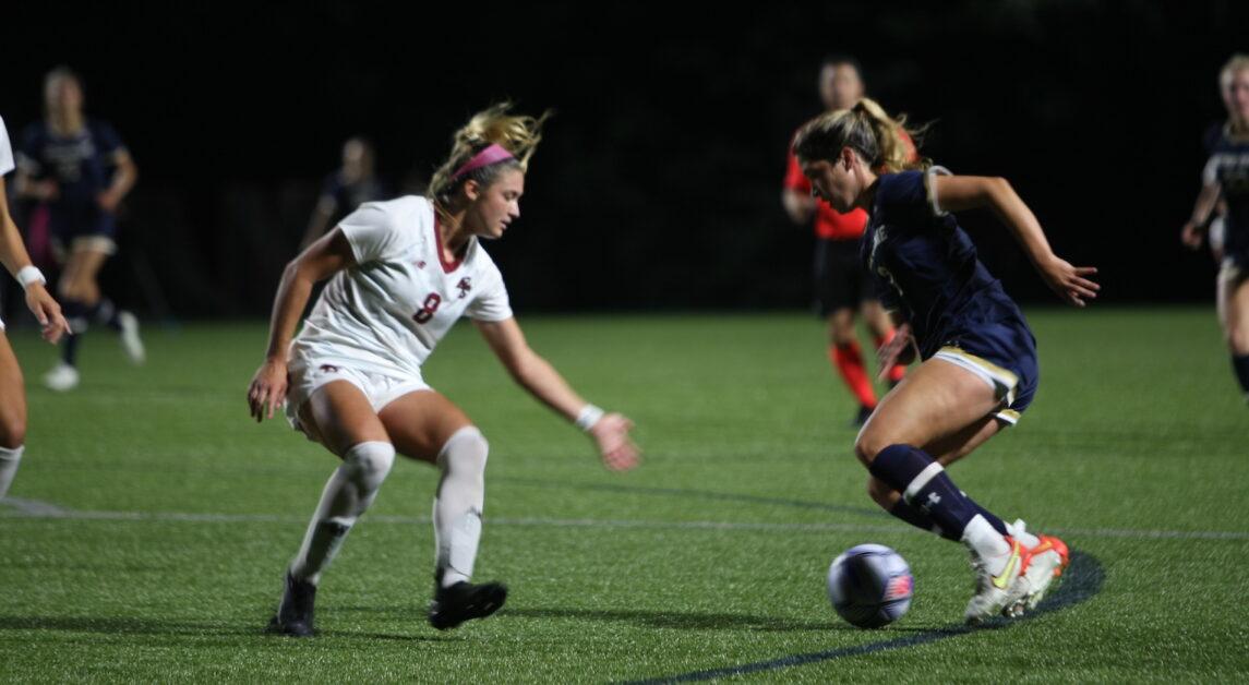 Laura Gouvin, pictured above, tallied three shots in Thursday’s loss. (Heights Archives)