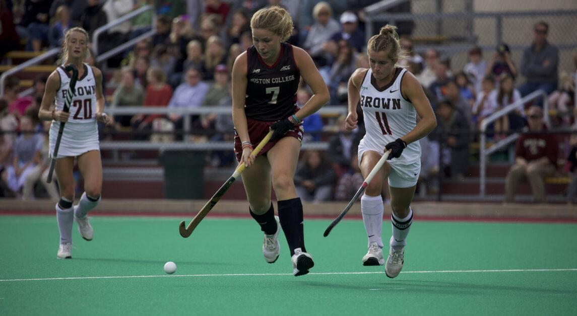 BC allowed only one Brown shot in the second half. (Emily Ahern / Heights Contributor)