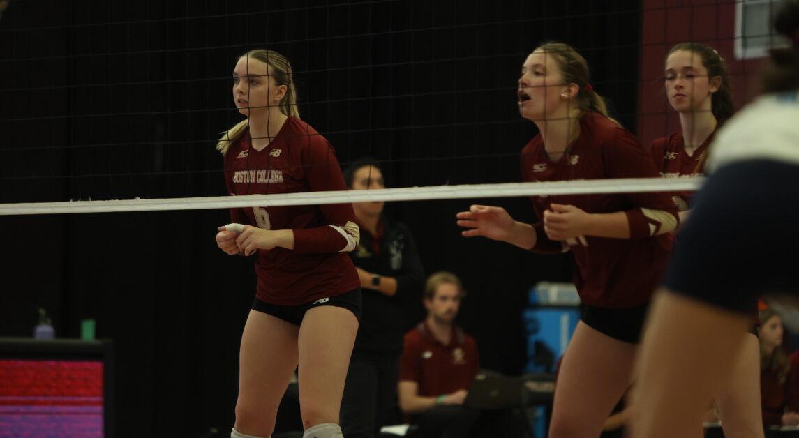 BC registered 37 kills compared to FSU’s 43. (Ashton Kao / Heights Staff)