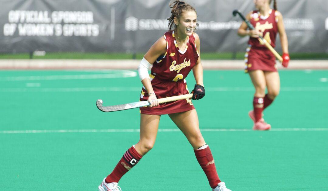 North Carolina outshot the Eagles 16–6. (Alina Chen / Heights Staff)