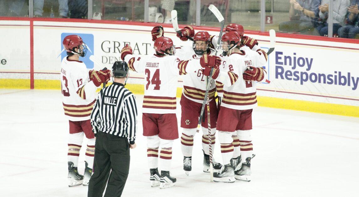 BC has scored 11 goals in its past two games. (Alina Chen / Heights Staff)