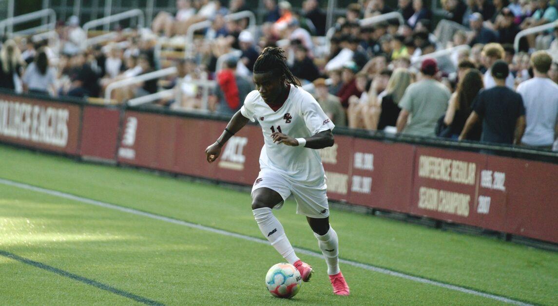 BC registered 23 shots and 13 corners in the match—both season highs. (Alina Chen / Heights Staff)