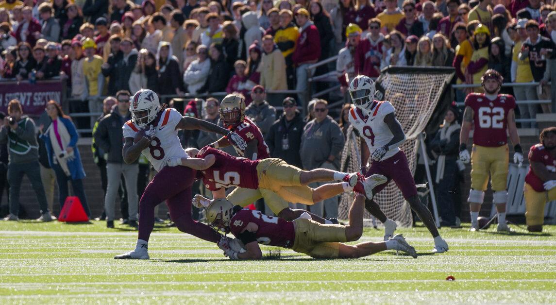 The Eagles’ 48 points allowed was the most they have let up since surrendering 49 points to Notre Dame in 2017. (Chris Ticas / Heights Editor)