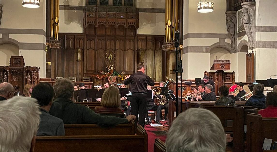 Saturday’s performance was the ensemble’s first performance as a Newton-based group. (Genevieve Morrison / For The Heights)