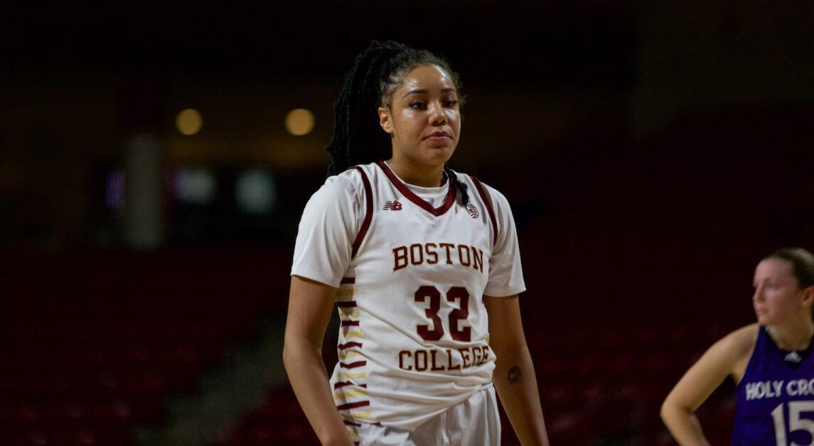 Teya Sidberry, pictured above, recorded a career-high 22 points and a season-high nine rebounds on Sunday. (Emily Ahern / Heights Staff)