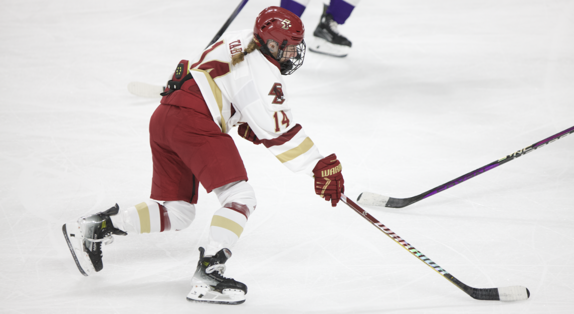 Sammy Taber leads BC with 20 total points. (Owen Bienen / Heights Staff)
