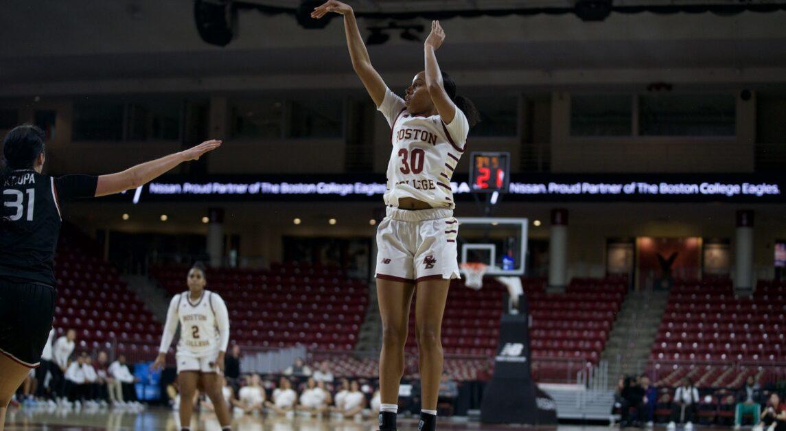 91 points is the most points that BC has scored in the season. (Alina Chen / Heights Staff)