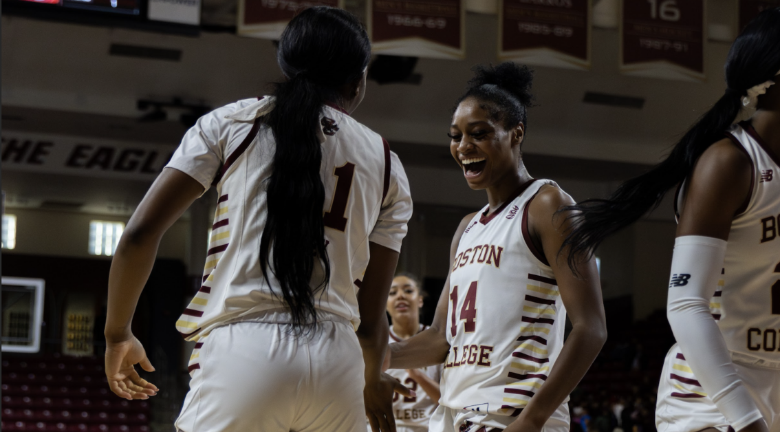 BC set its season-high in points with 101. (Kellen Davis / Heights Staff) 