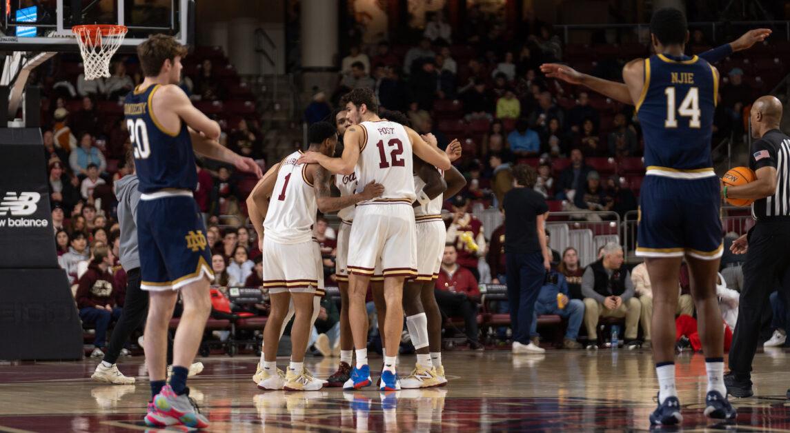 The Eagles have defeated Notre Dame in their last four matchups. (Paul Criado / Heights Staff)
