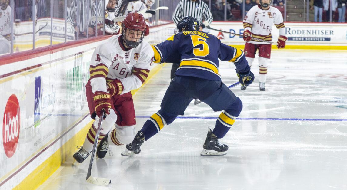 The Eagles have scored 12 goals in their last two games. (Kellen Davis / Heights Staff)