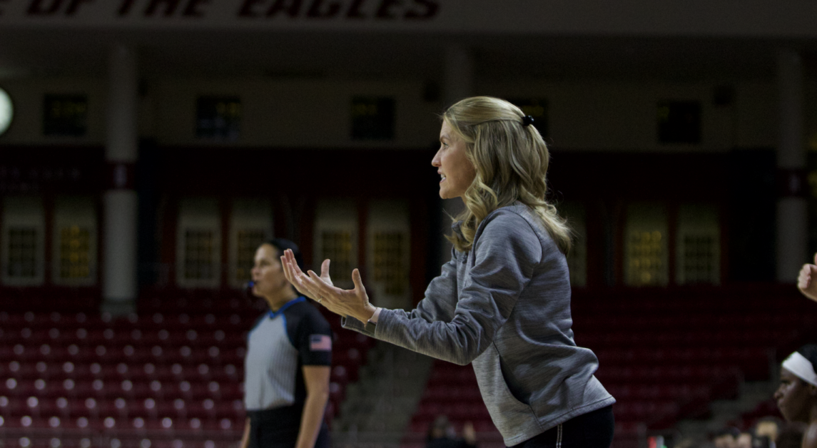 The Eagles remain winless against Louisville since December 1985. (Sarah Fleming / Heights Editor)