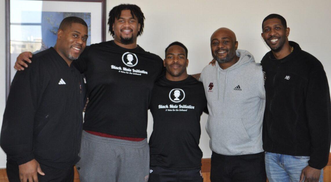 The Black Male Initiative was founded on Dec. 11, 2020. (Photo courtesy of BC Athletics)