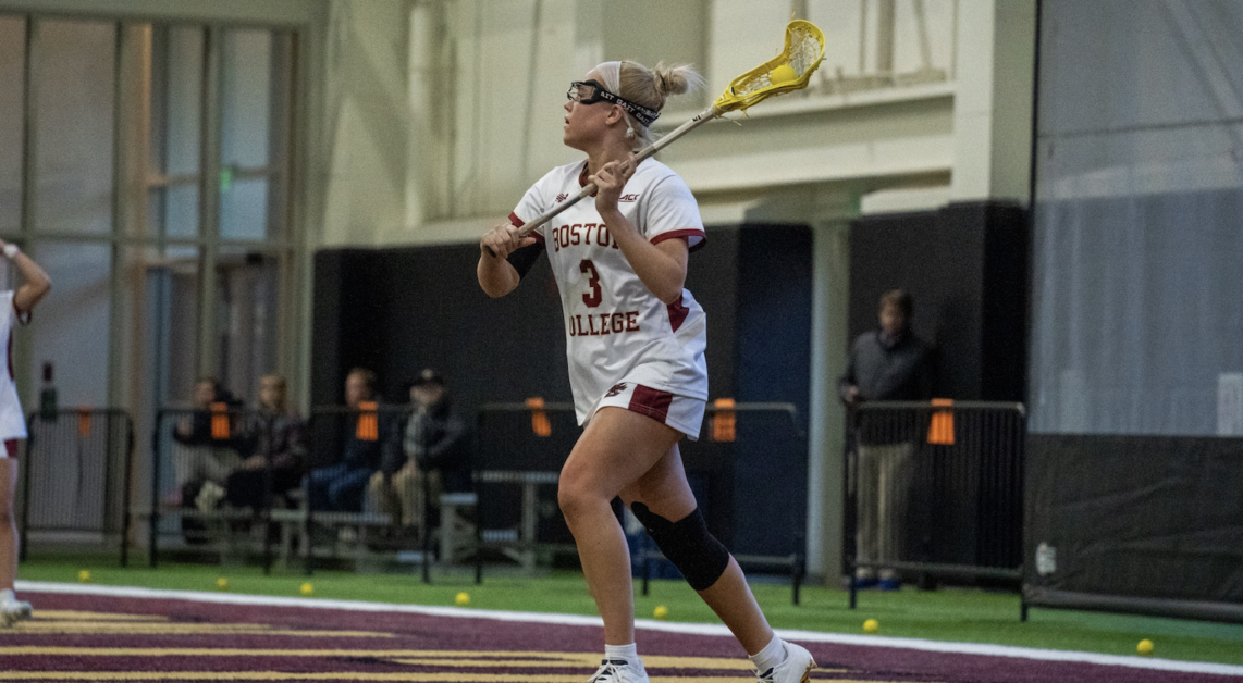 Four Eagles tallied hat tricks in Saturday’s win. (Owen Bienen / Heights Editor) 
