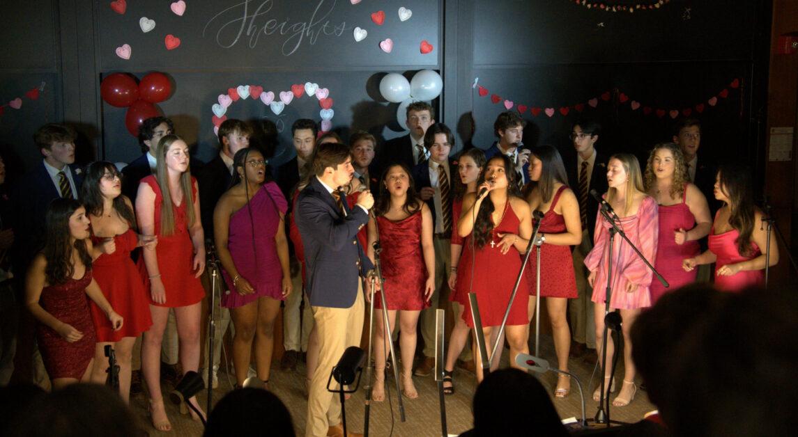 Heightsmen and Sharps Spread the Love on Valentine’s Day Weekend
