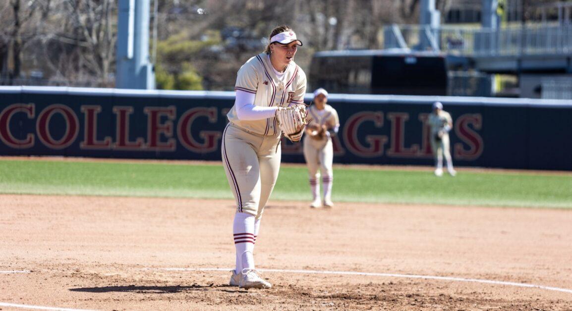 Addison Jackson picked up her second shutout of the season. (Kenneth Chen / Heights Staff)