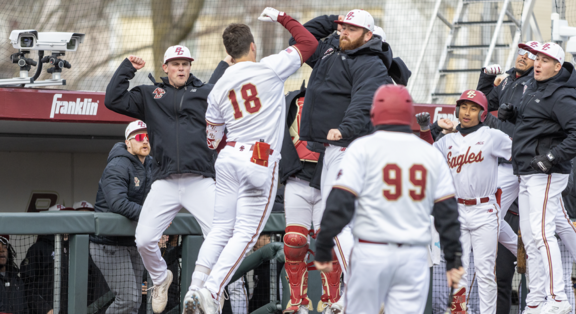 After going 2-1 against the Yellow Jackets in the 2023 season, the Eagles ended up sweeping Georgia Tech the next year. (Kellen Davis / Heights Staff)