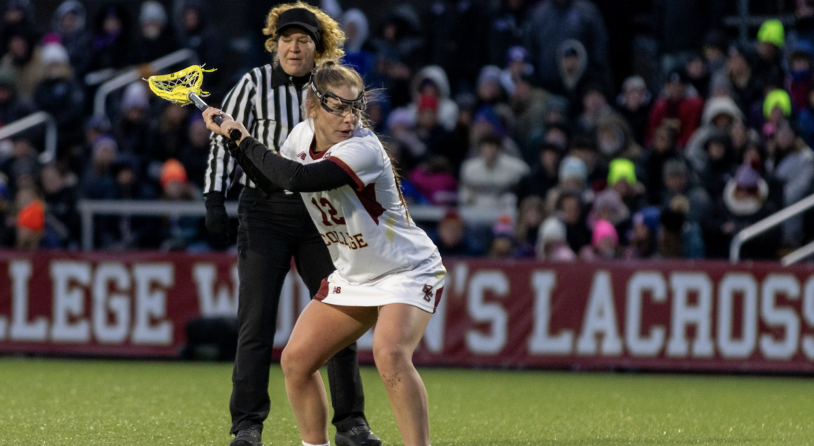 Cassidy Weeks and Belle Smith each scored four goals in the win. (Kellen Davis / Heights Staff) 