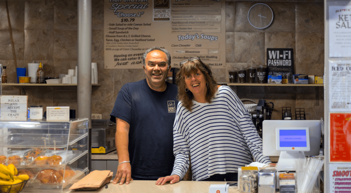 The Newton Centre restaurant has been open since 1991. (Genevieve Morrison / Heights Editor)