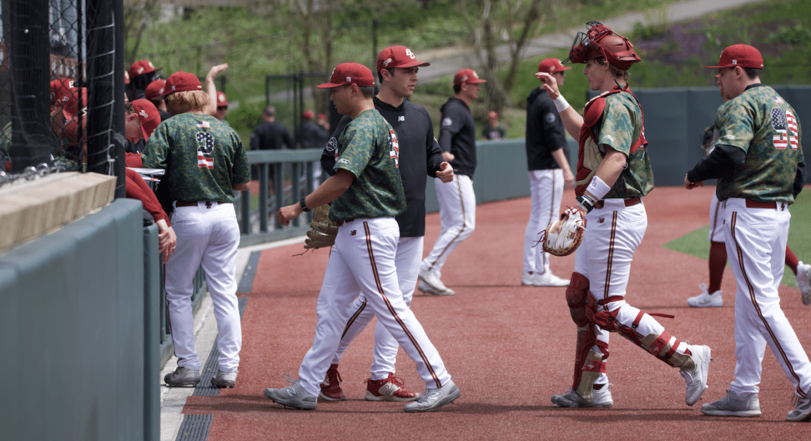 In BC's final regular season series, the No. 3 Tiger swept the Eagles, ending BC's season with a fourth-straight loss. (Paul Criado / Heights Staff)