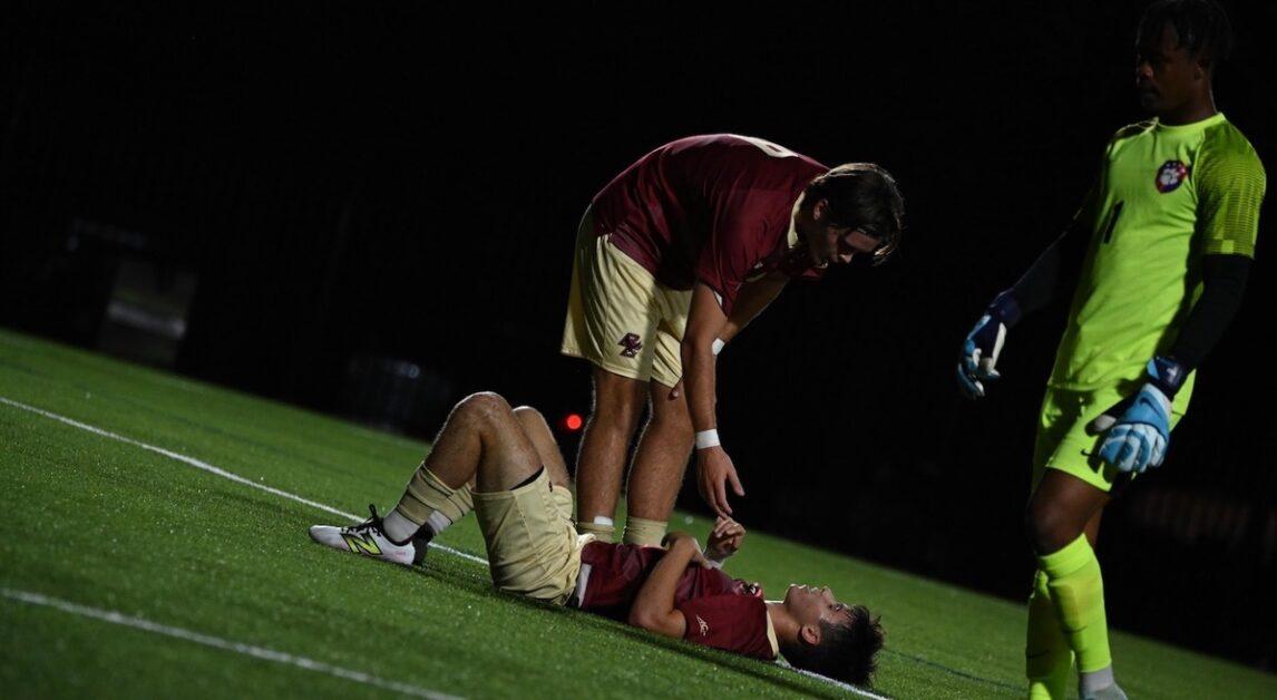 The Eagles have scored only one point in conference games this season. (Paul Criado / Heights Staff) 