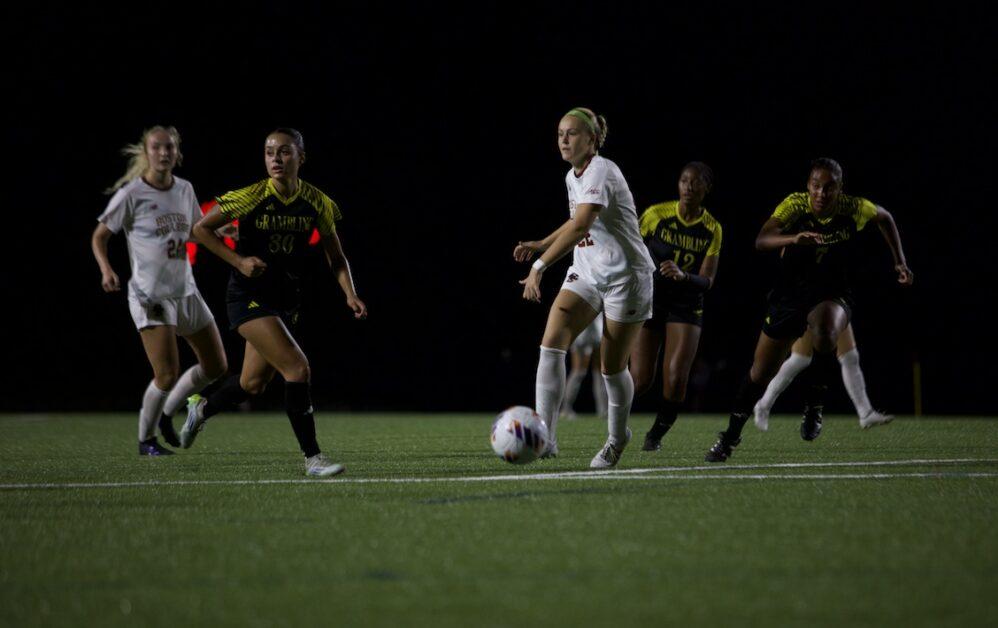 The win marked BC's eighth of the season. (Ellie El-Fishawy / Heights Staff)