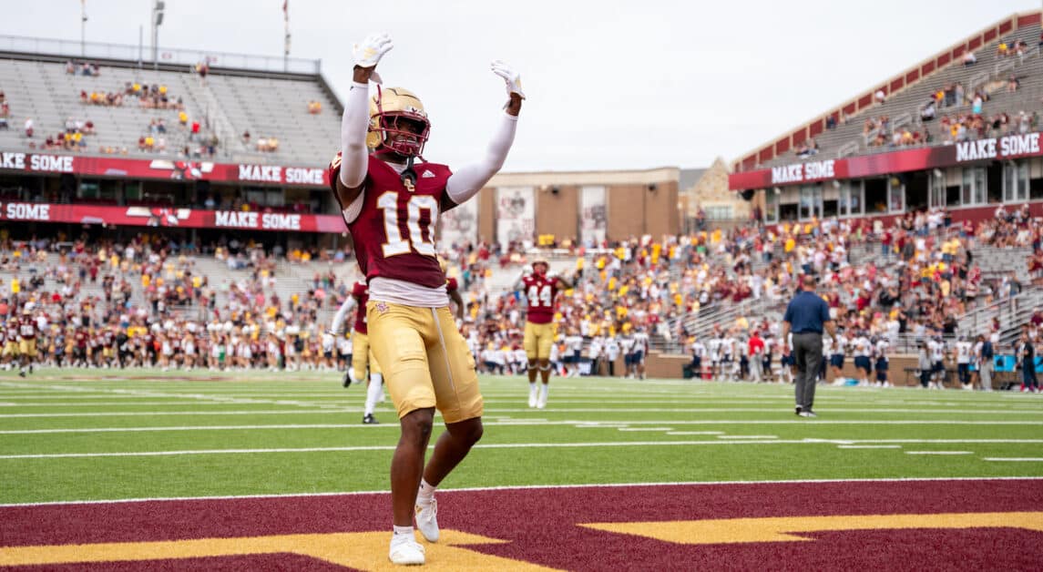 BC looks to advance to 3–1 on the season. (Chris Ticas / Heights Editor)