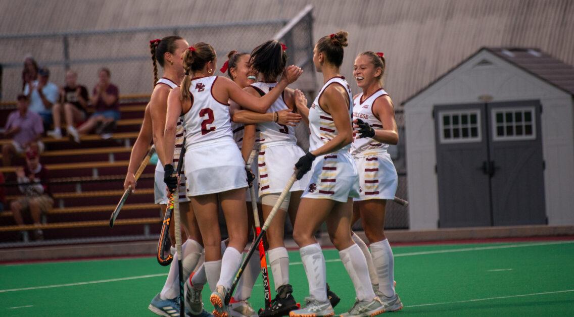 BC notched its seventh win of the season with the victory. (Emily Ahern / Heights Editor)