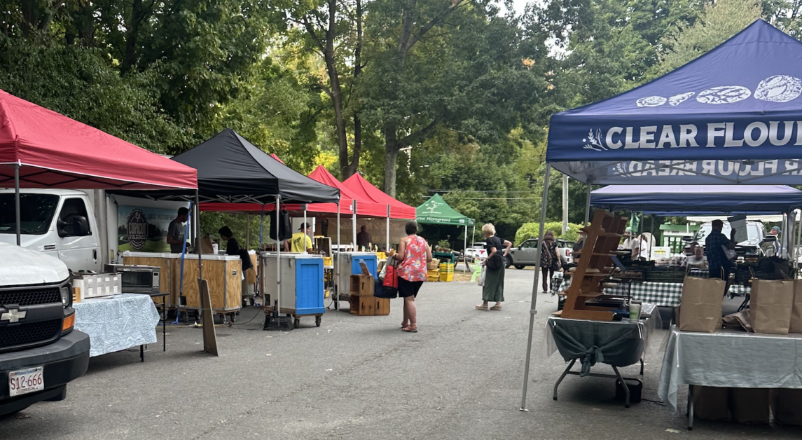 The market is open on Tuesdays and Saturdays every week until the middle of October. (Brooke Ghaly / Heights Editor)