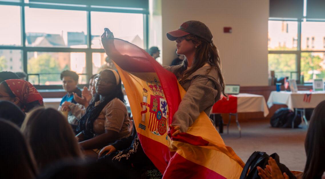 Latin music echoed throughout the Murray Function Room Thursday evening as the Boston College community came together to celebrate the start of Hispanic/Latinx Heritage Month. 