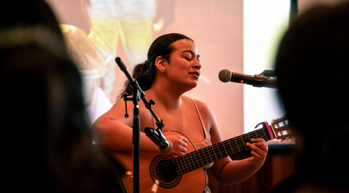 Latin music echoed throughout the Murray Function Room Thursday evening as the Boston College community came together to celebrate the start of Hispanic/Latinx Heritage Month. 