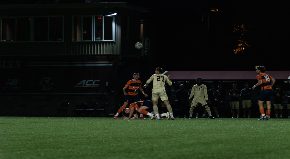 The draw extended the Eagles’ unbeaten streak to five games to open the year, their longest unbeaten start since the 2018 season. (Shane Shebest / Heights Staff) 