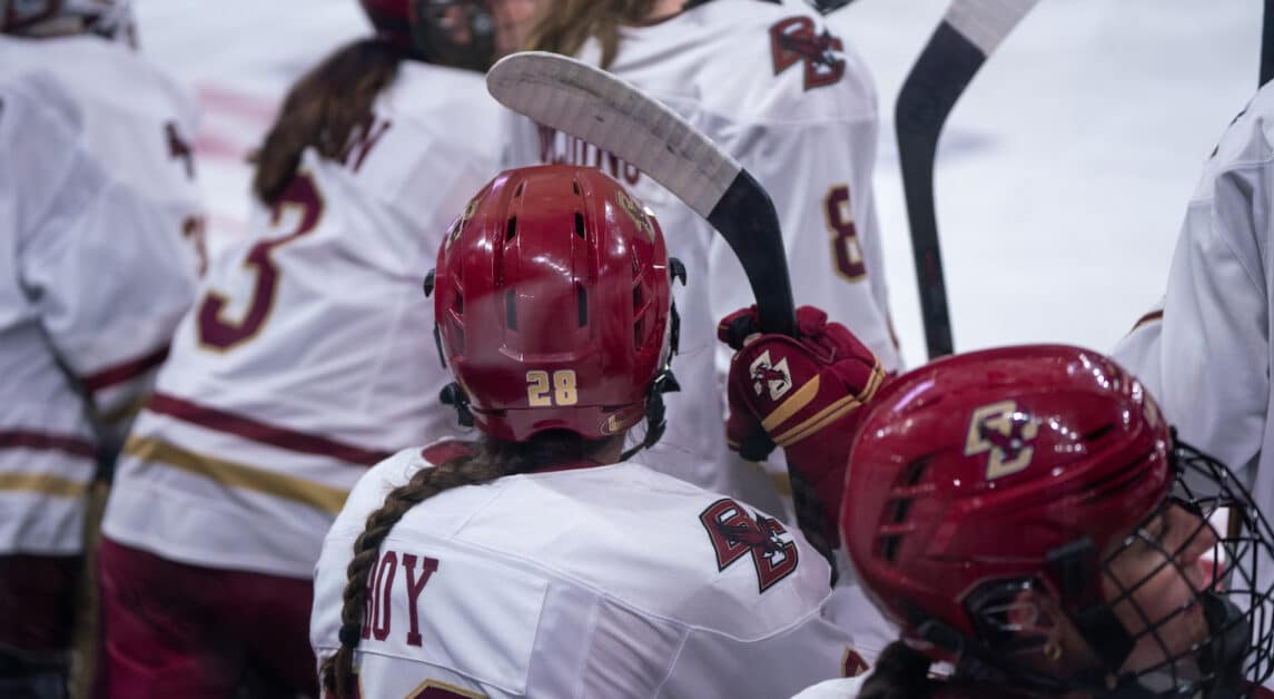 BC ended its four-game losing streak. (Chris Ticas / Heights Editor)